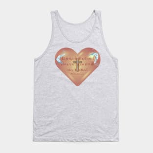 PHILIPPIANS 4 : 4 "HAPPINESS Tank Top